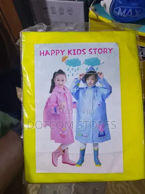 1pc Colorful Children's Waterproof Cartoon Raincoat