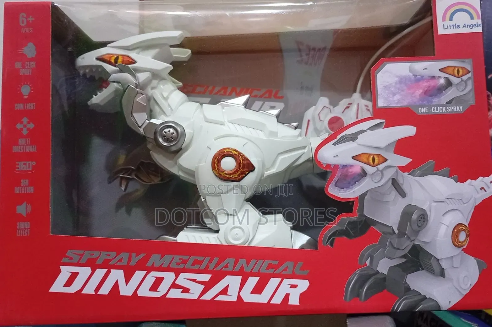 Remote Control Spray Mechanical Dinosaur Toy,