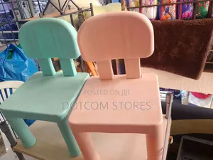 1pc Pastel-Colored Portable Plastic Children's Chairs I