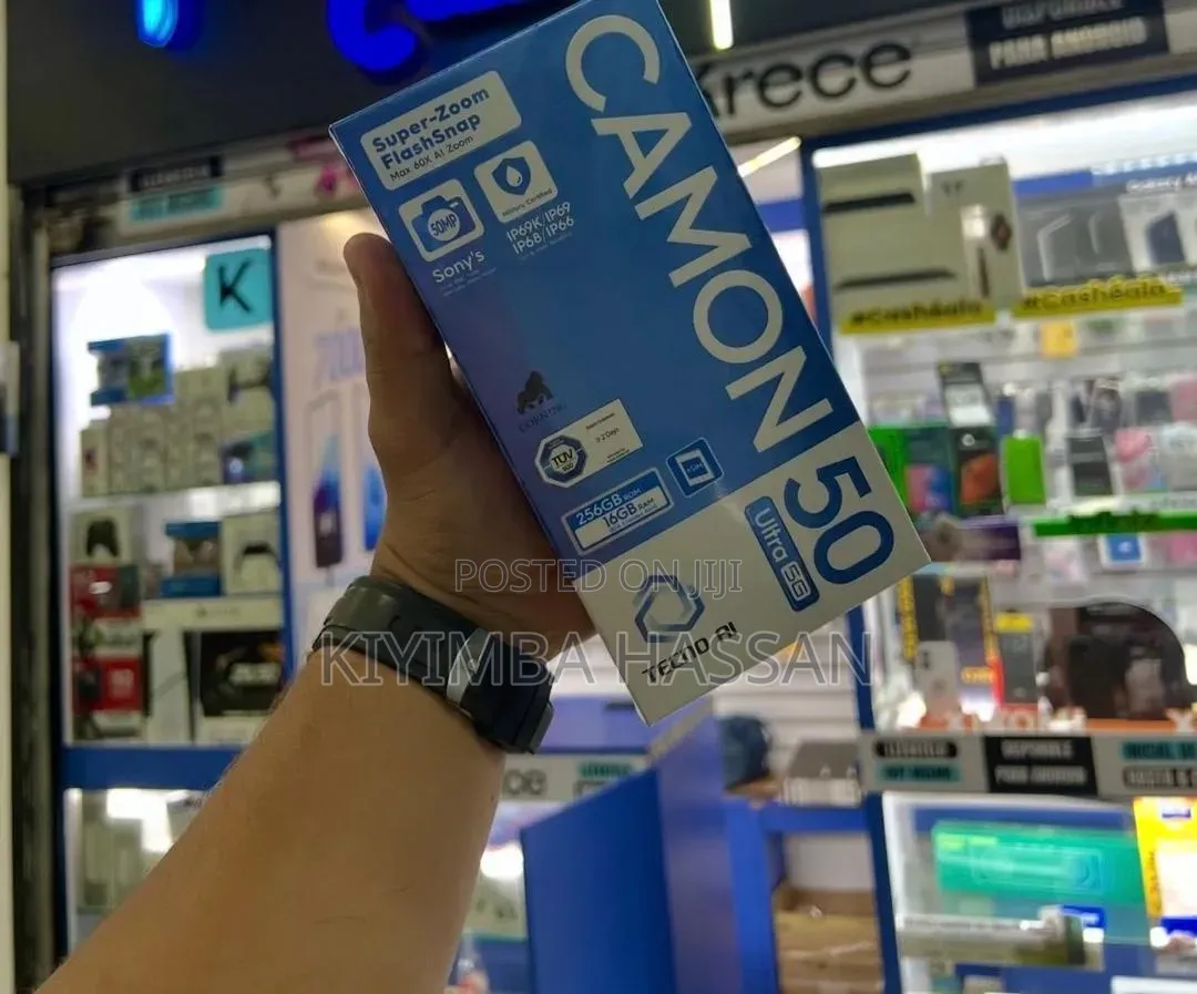 New Tecno Camon 50 Ultra 512 GB Black