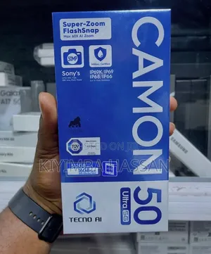 New Tecno Camon 50 Ultra 512 GB Black
