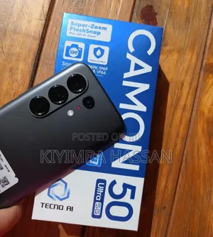 New Tecno Camon 50 Ultra 512 GB Black