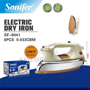 Sonifer Heavy Duty Electric Dry Iron SF-9022 - 1200W