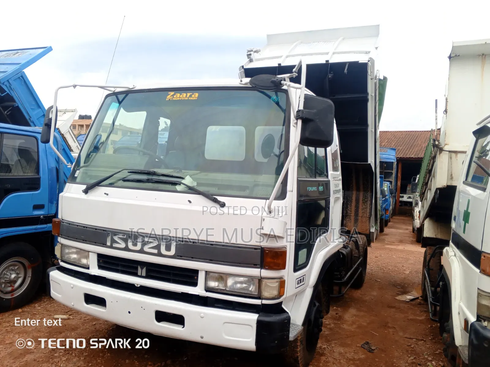 Isuzu FX Series 1998 White