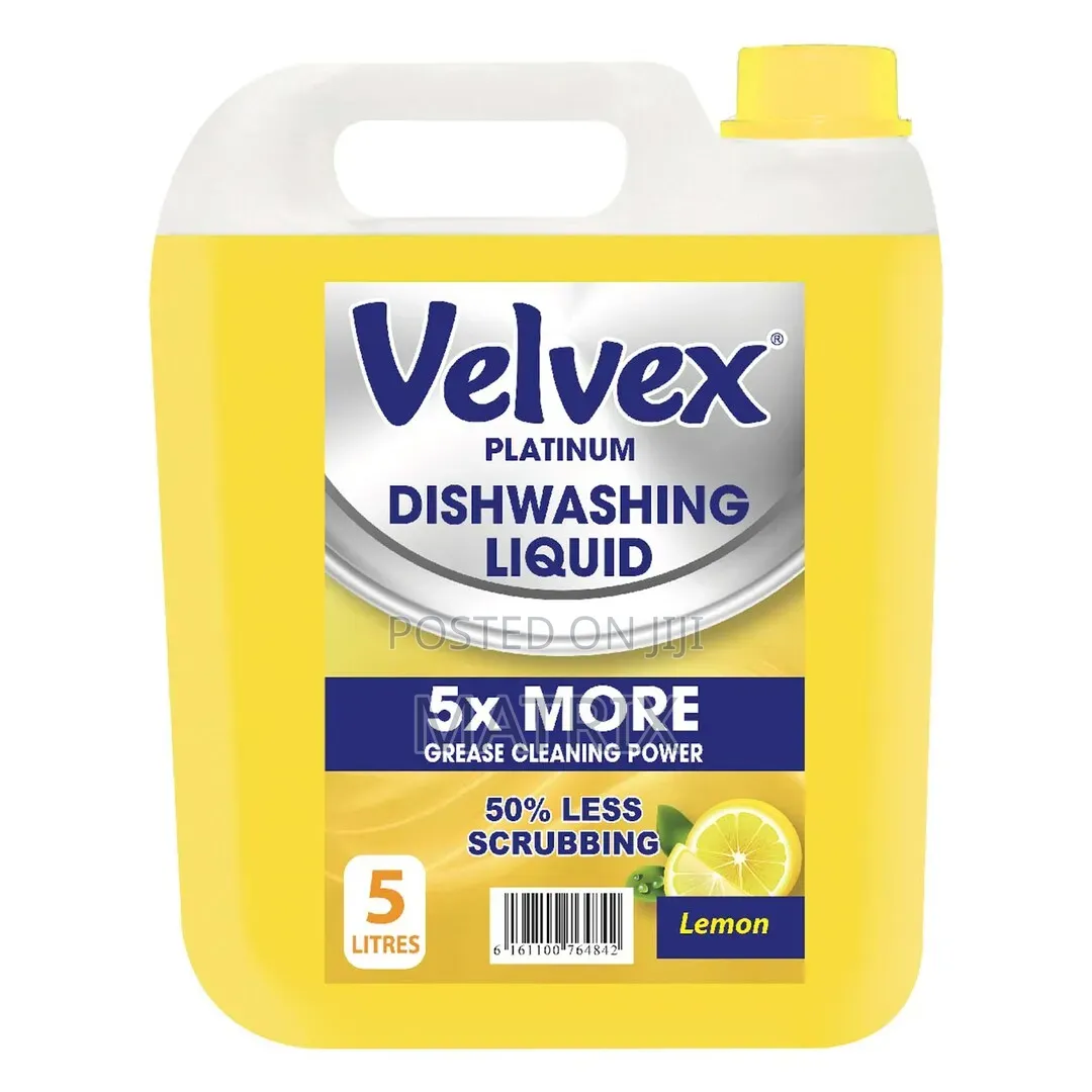Velvex Dishwashing Liquid Soap Original 5L