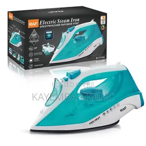 RAF 2000W Electric Steam Iron R.1013 With Ceramic Soleplate