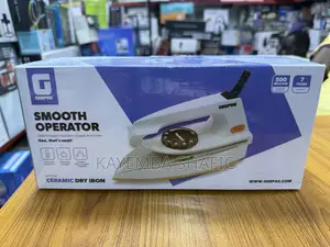Geepas 1200W Automatic Ceramic Dry Iron (GDI7729) - Brand New