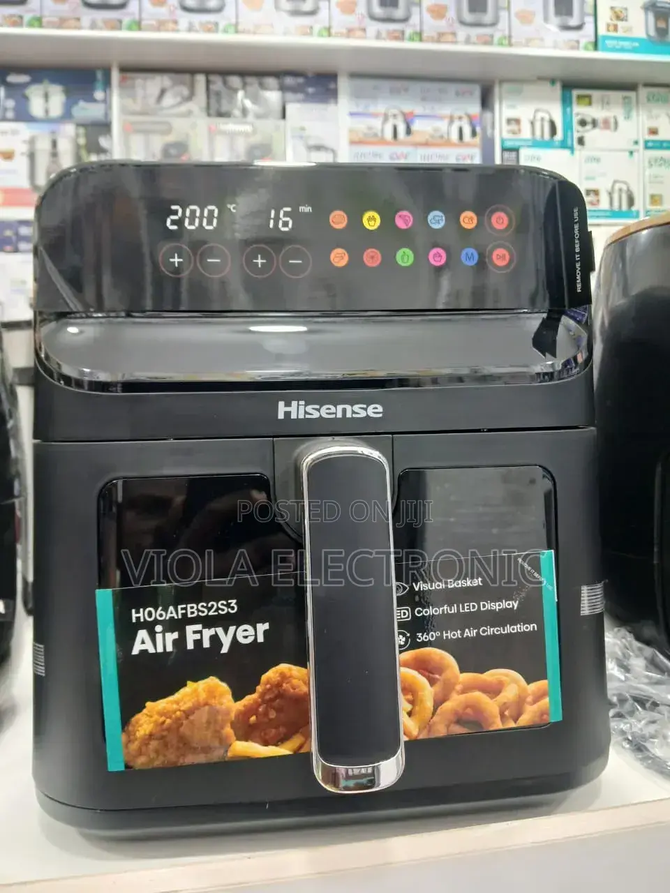 Hisense 5.5L Air Fryer – Digital Touch Control