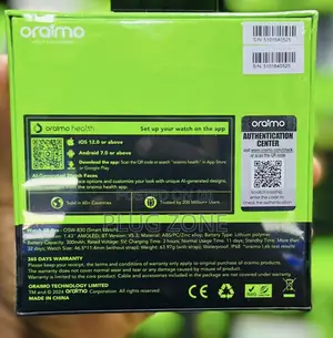 Oraimo Smart Watch 5R Pro