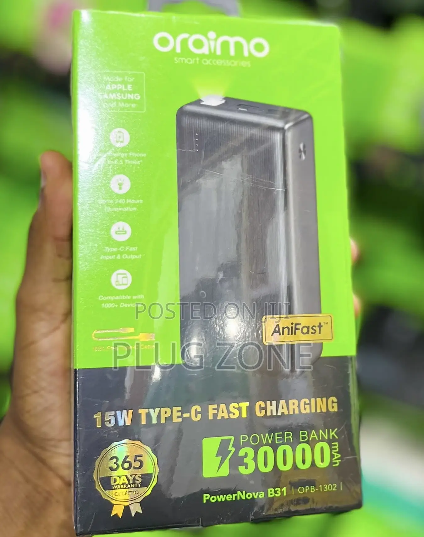 Oraimo Powerbank 30,000mAh