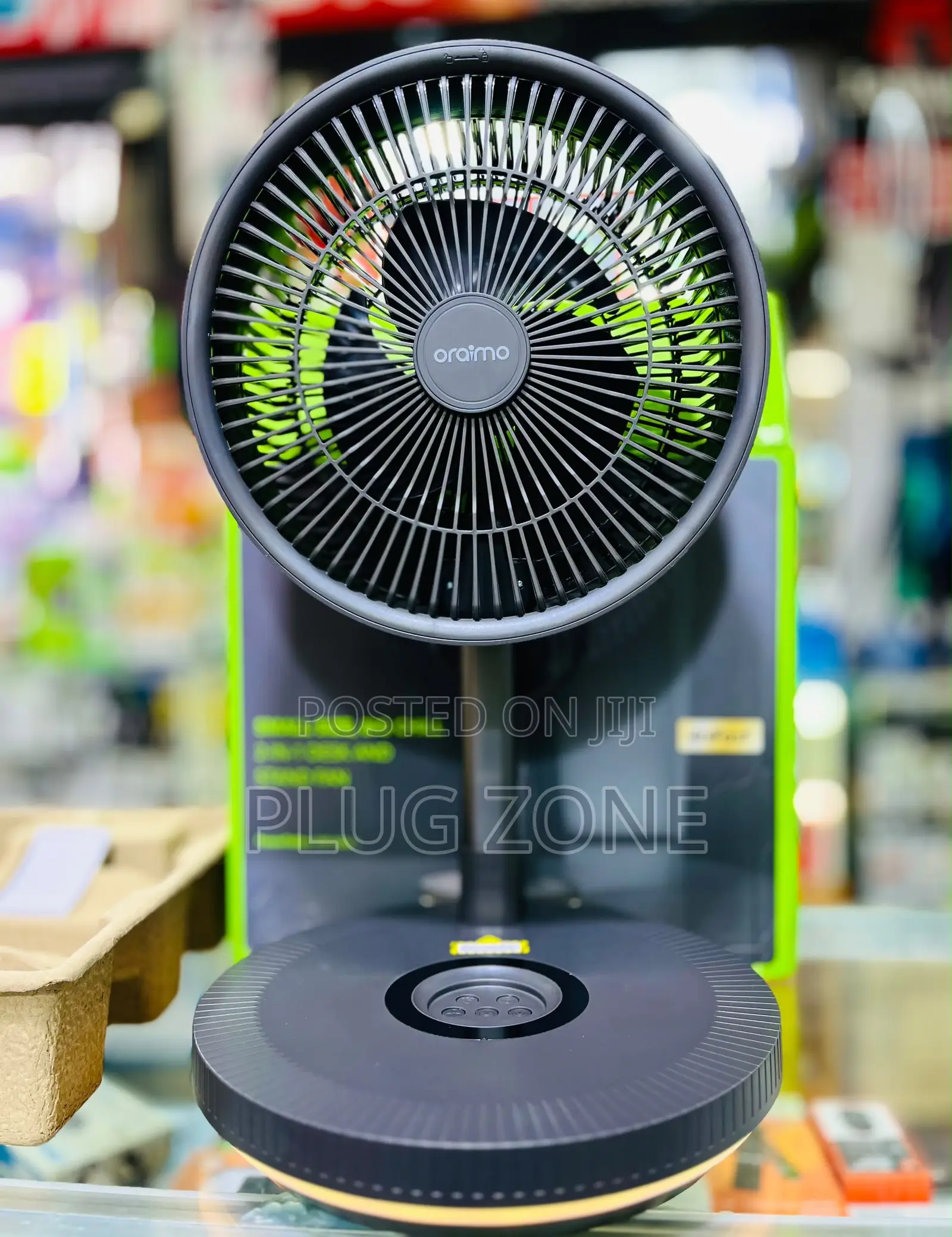 Oraimo 2 in 1 Desk and Stand Fan