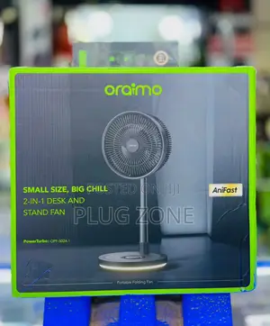 Oraimo 2 in 1 Desk and Stand Fan
