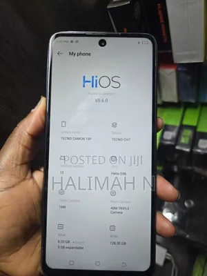 Tecno Camon 18 P 128 GB Gray