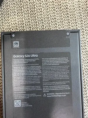 New Samsung Galaxy S26 Ultra 5G 512 GB Black