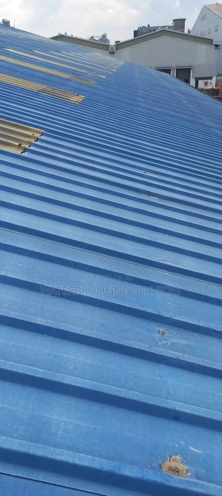 Industrial Roof Waterproofing | Repainting