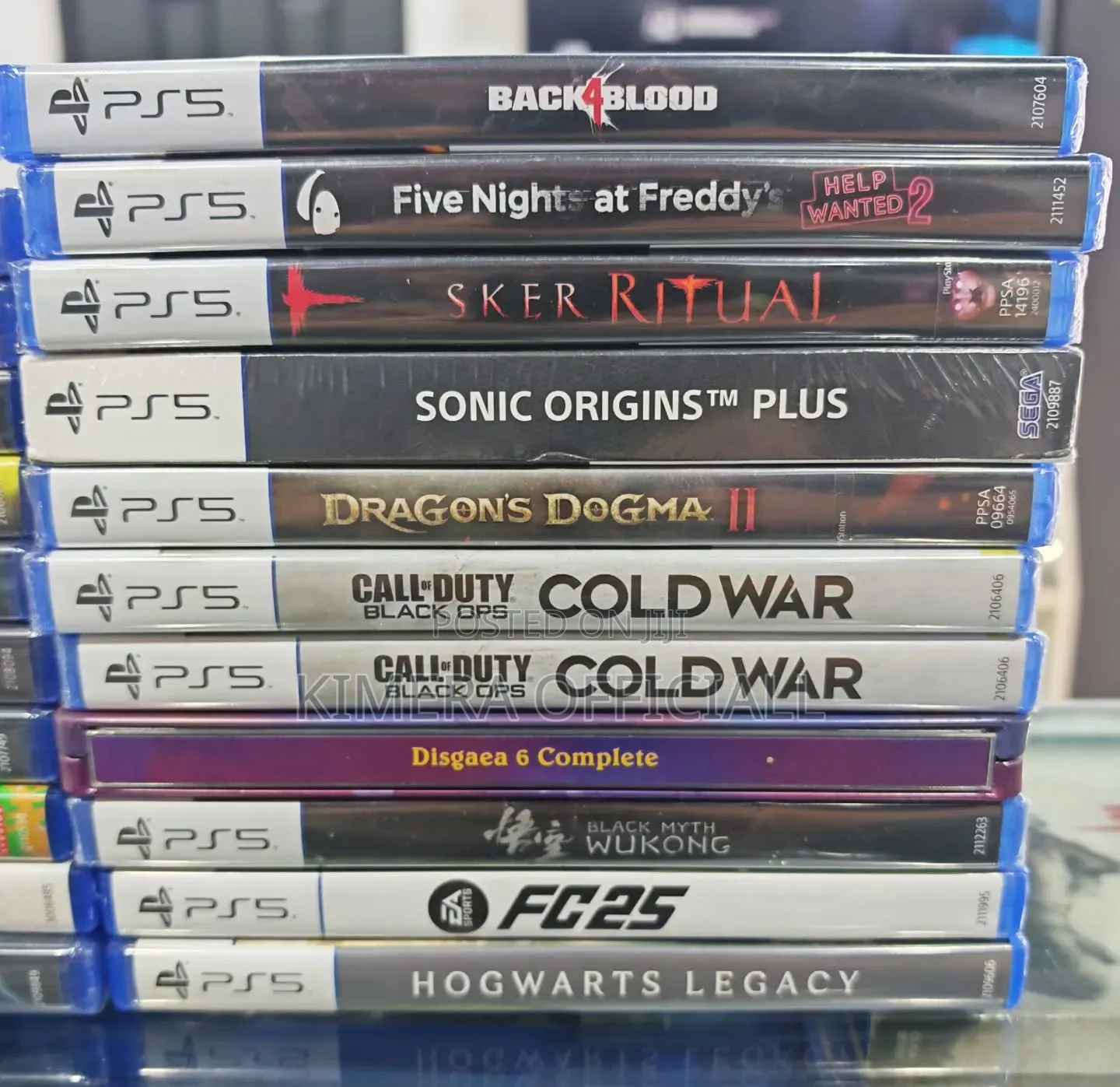PS5 Games Brand New Release Discs: No Sleep Till Next Year. All Games