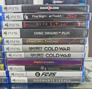 PS5 Games Brand New Release Discs: No Sleep Till Next Year. All Games