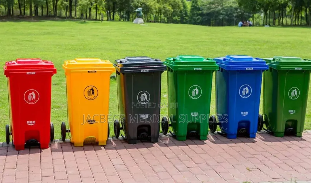24 Litres Colour Coded Waste Bin.