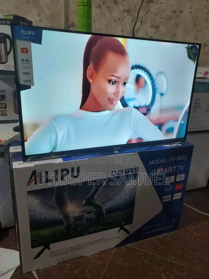 Ailipu 32 Inches Frameless Digital Smart TV With Inbuilt Free to Air