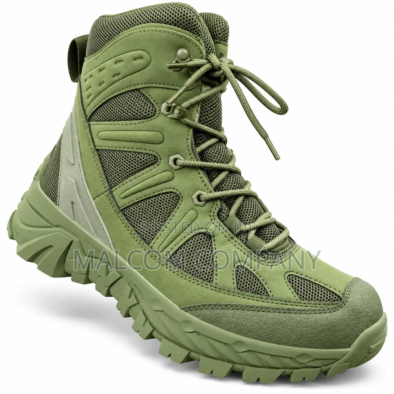Green Tactical Boots for Men in Uganda –Hiking Security Boots