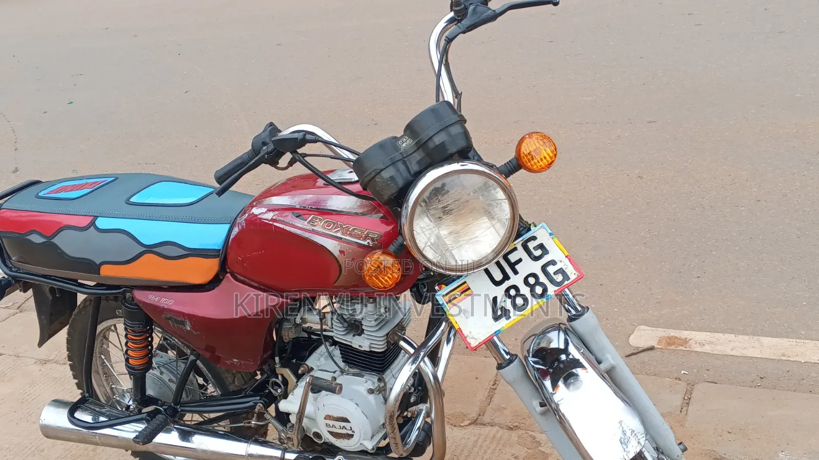 Bajaj Boxer 100 2020 Red