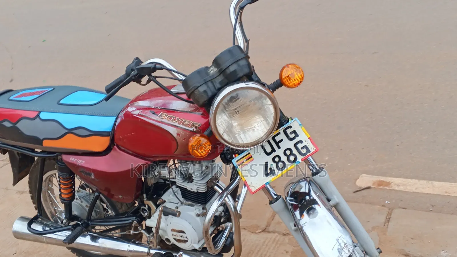 Bajaj Boxer 100 2020 Red