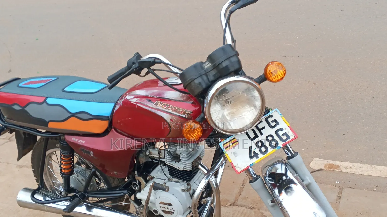 Bajaj Boxer 100 2020 Red