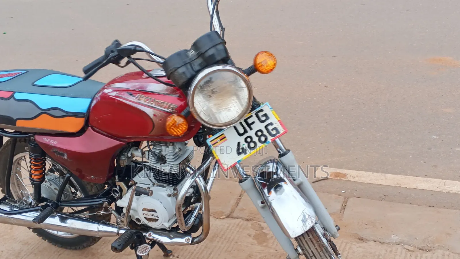 Bajaj Boxer 100 2020 Red