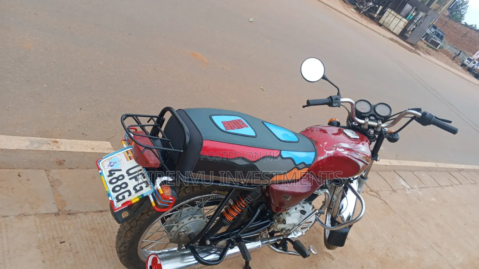 Bajaj Boxer 100 2020 Red