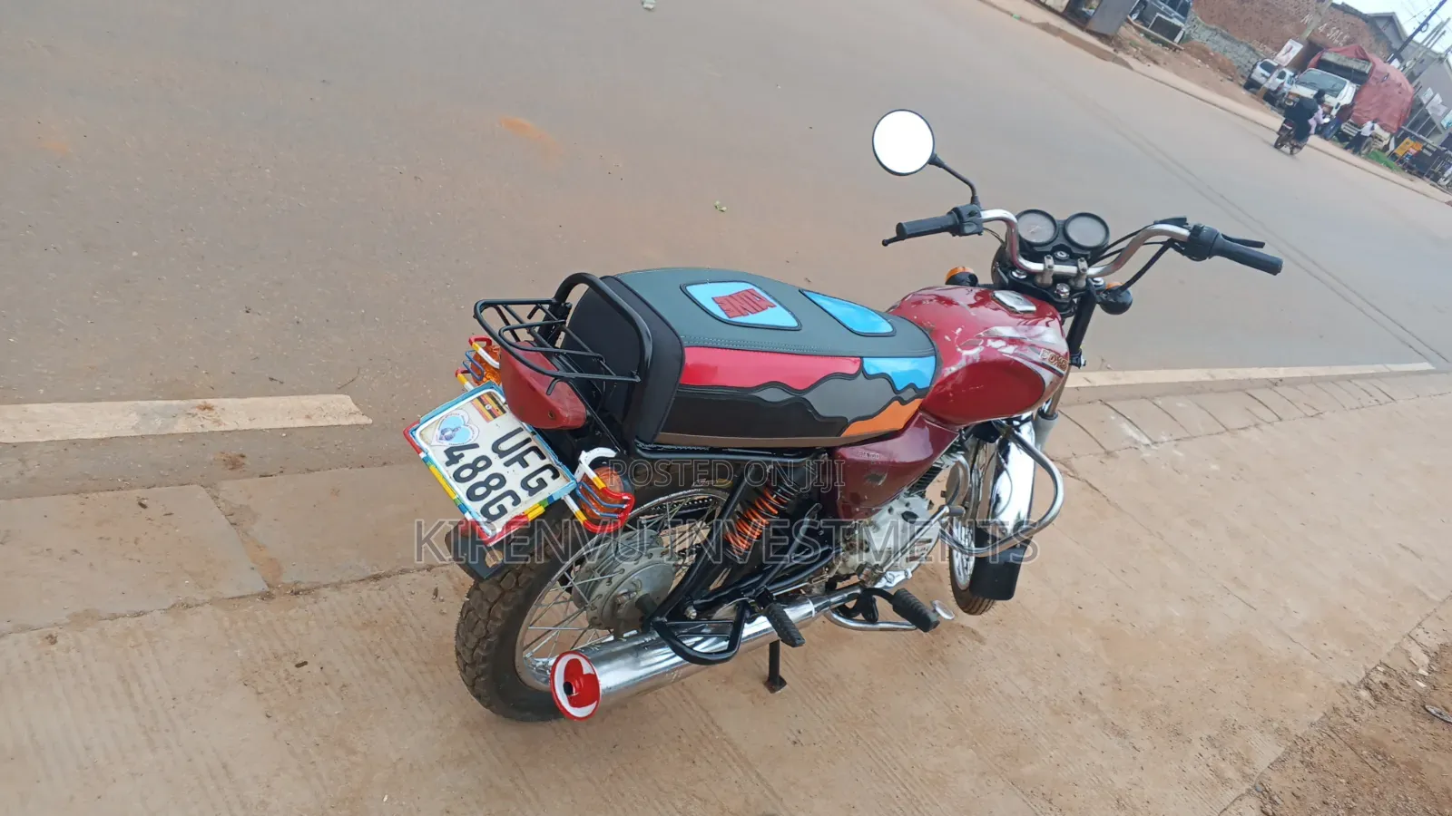 Bajaj Boxer 100 2020 Red