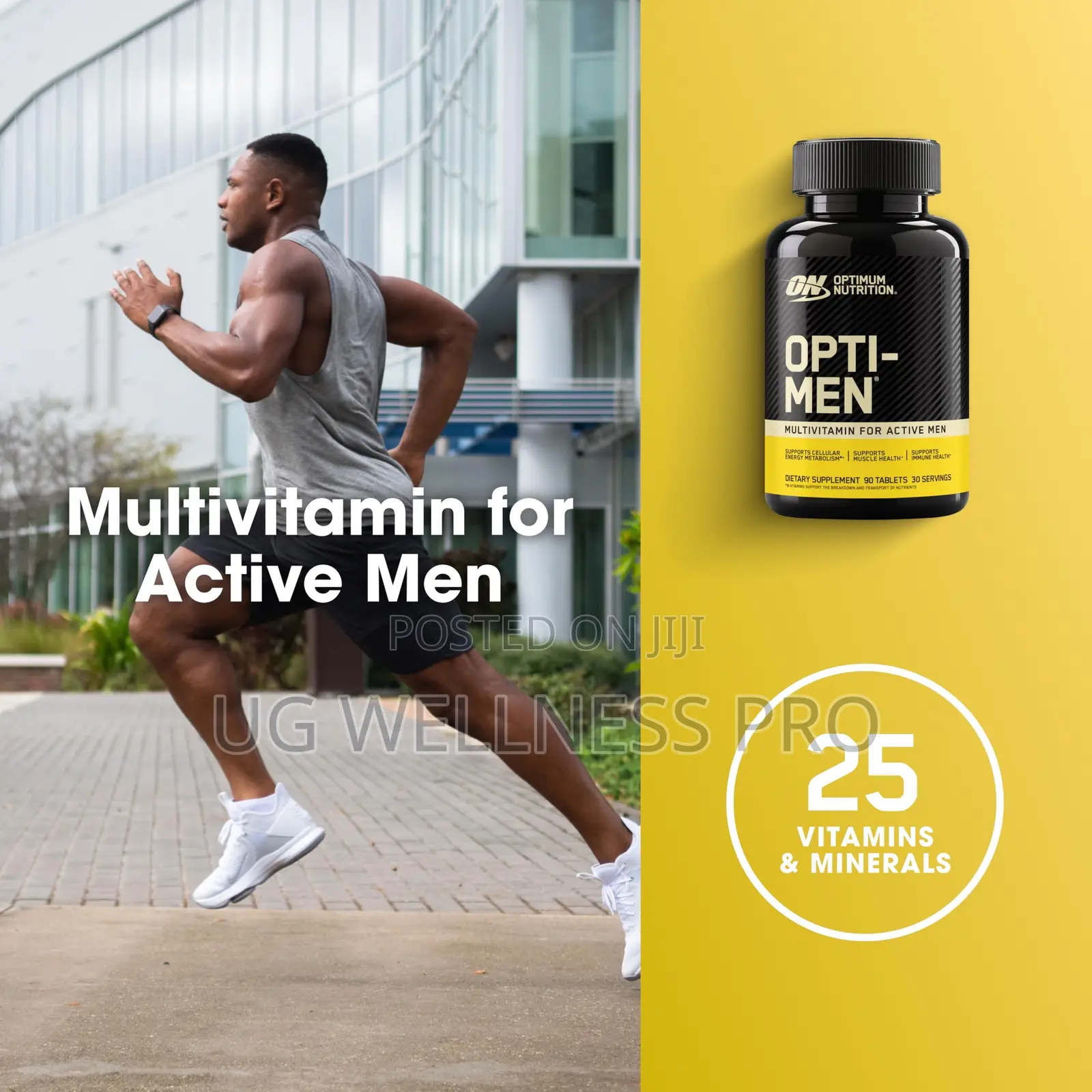Optimum Nutrition Opti-Men Multivitamin 90 Tablets (30 Servings)