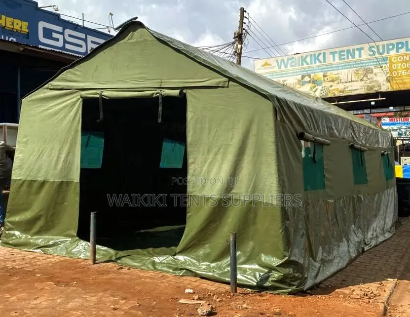 12 People Canva Mega Camping Tent