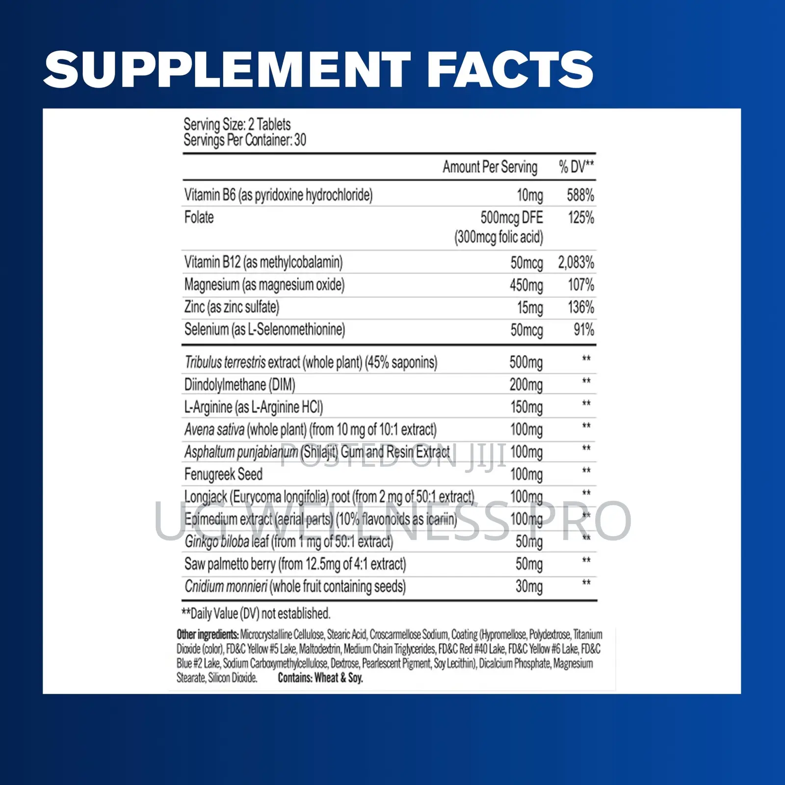 GAT Sport Testrol Gold ES 60 Tablets 30 Servings Testosterone Booster