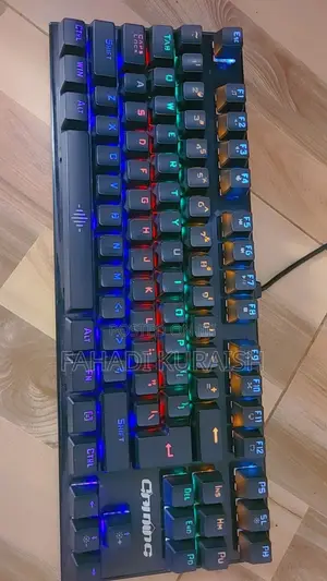 Smilee Backlit Gaming Mechanical Keyboard Colorful Led USB Wired