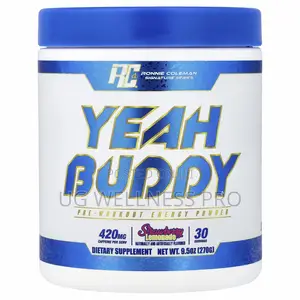 Ronnie Coleman Yeah Buddy Pre Workout 270g (30 Servings) - Strawberry