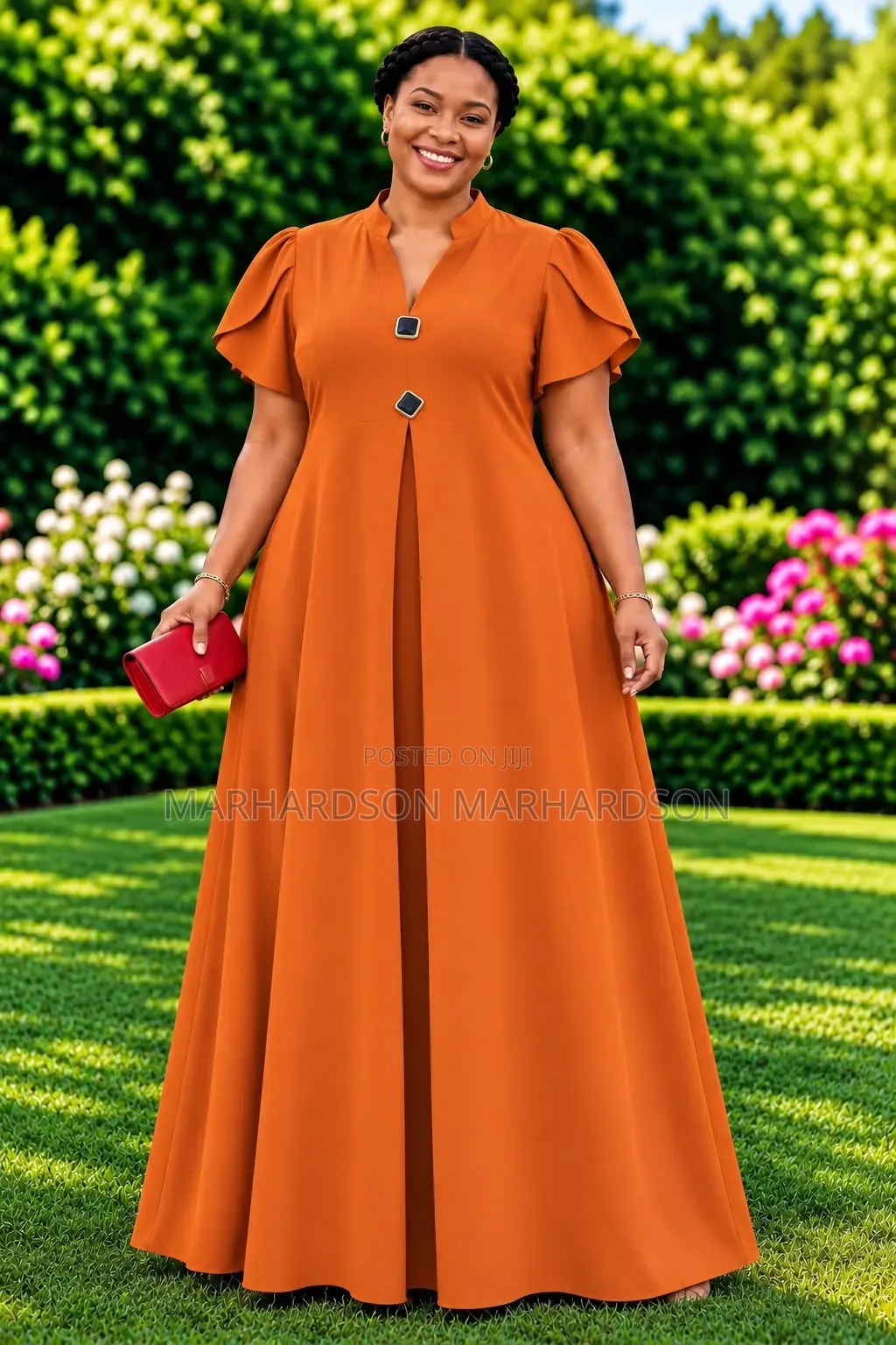 Classy Round Free Ladies Dress