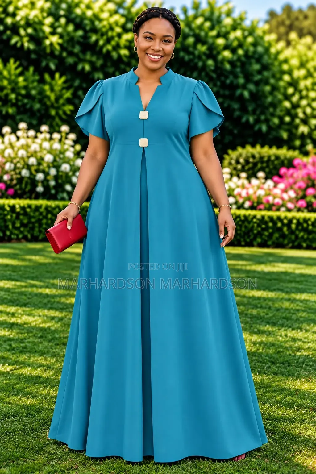 Classy Round Free Ladies Dress