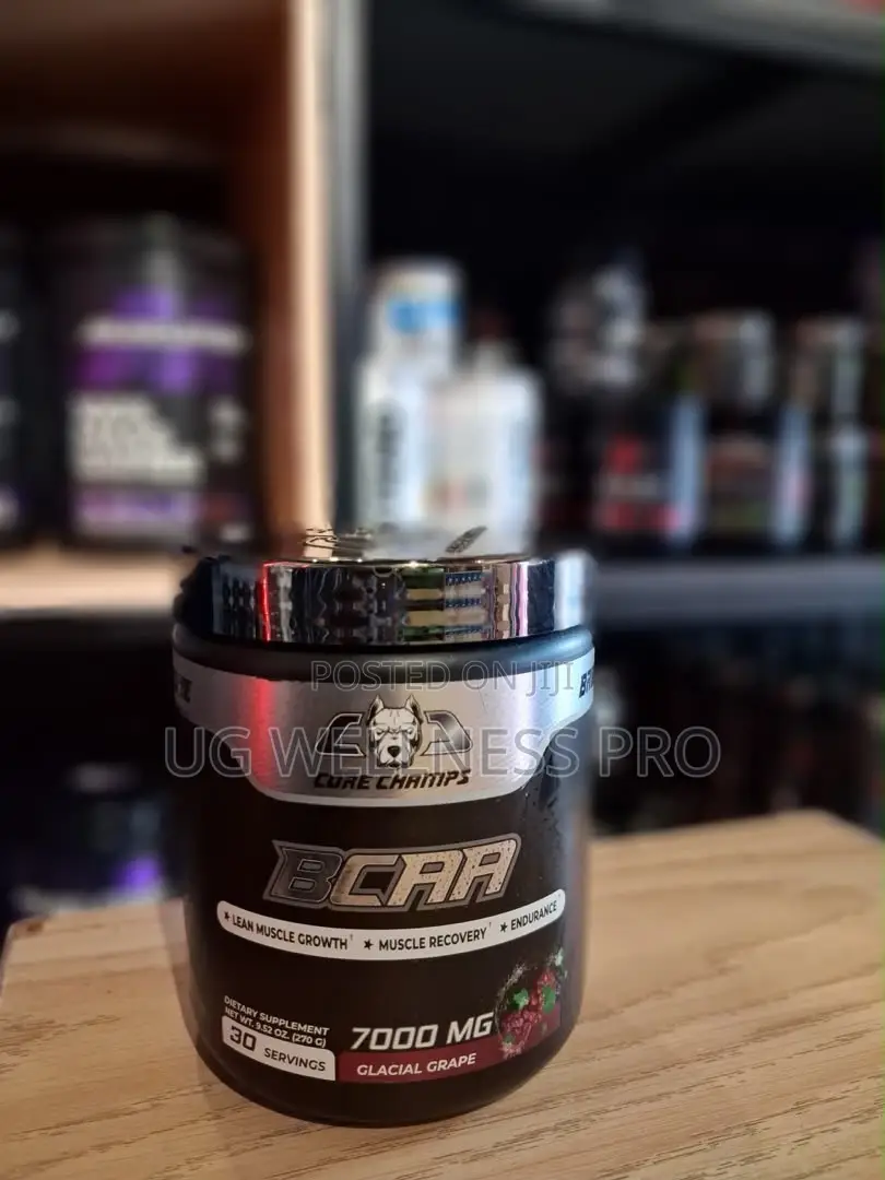 Core Champs BCAA Powder 30 Servings Pre Workout Grape Flavour
