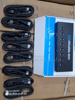 8 Port HDMI KVM Switcher