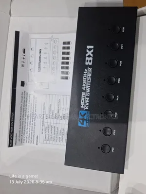 8 Port HDMI KVM Switcher