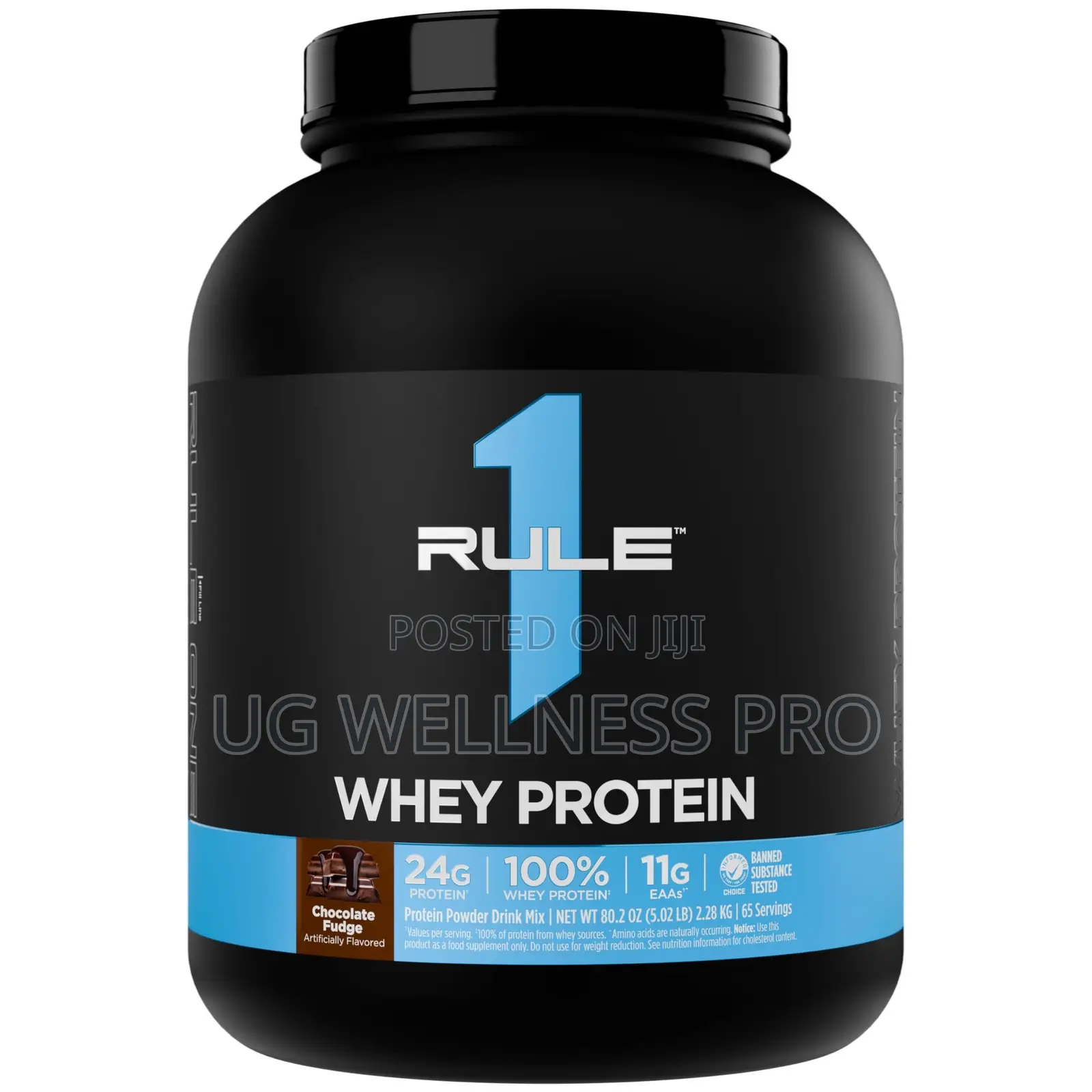Rule 1 Proteins R1 Protein Whey Isolate 65 Servings - Chocolate Fudge