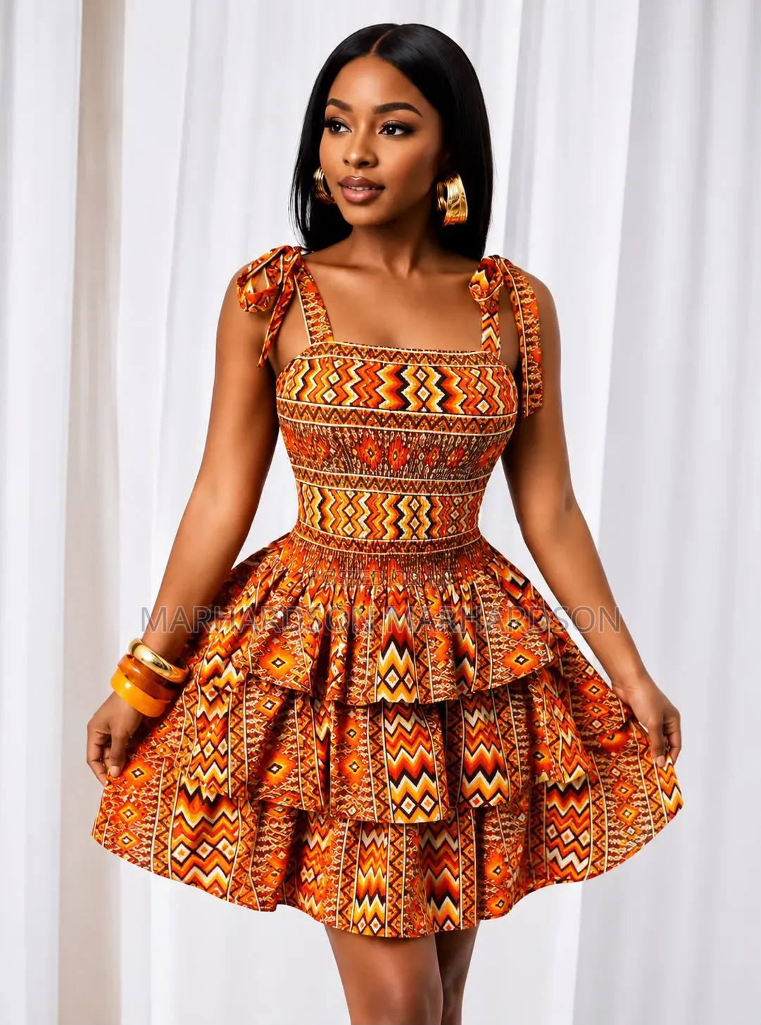 Cultural Like Round Dress