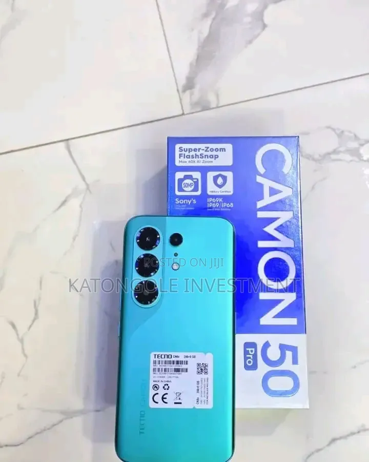 New Tecno Camon 50 Pro 256 GB Green