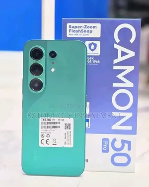 New Tecno Camon 50 Pro 256 GB Green