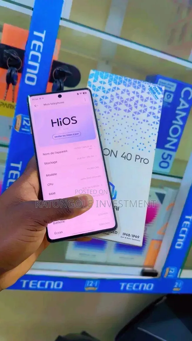 New Tecno Camon 40 Pro 4G 256 GB Green