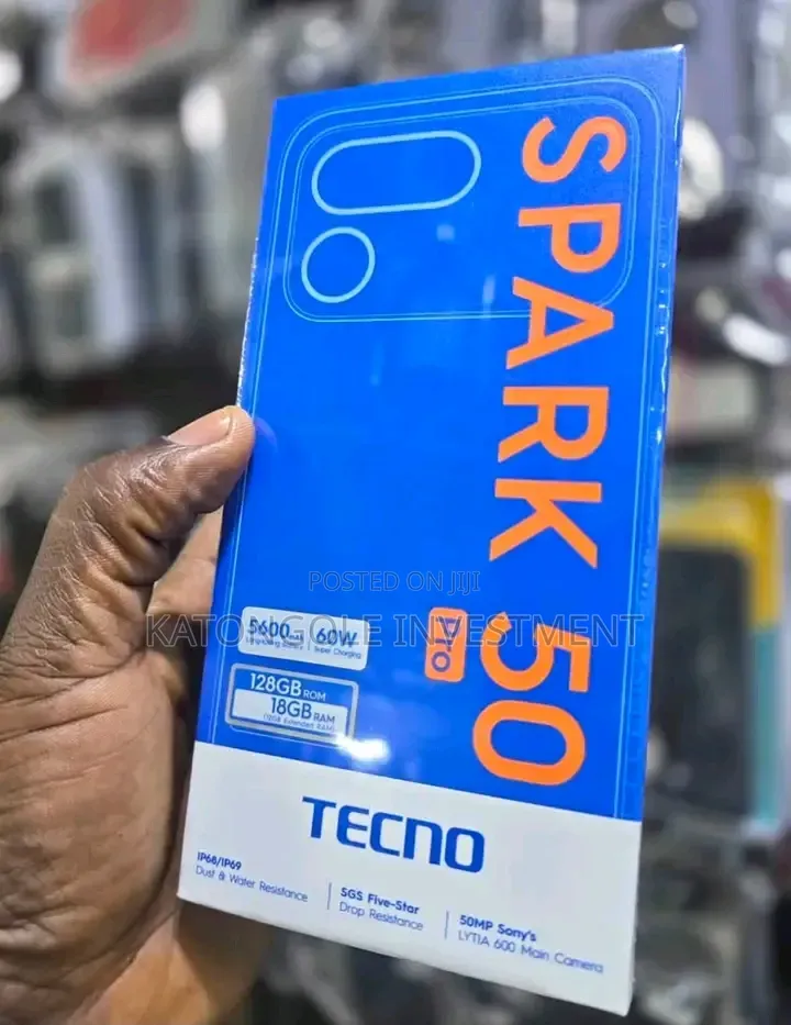 New Tecno Spark 50 Pro 256 GB Orange