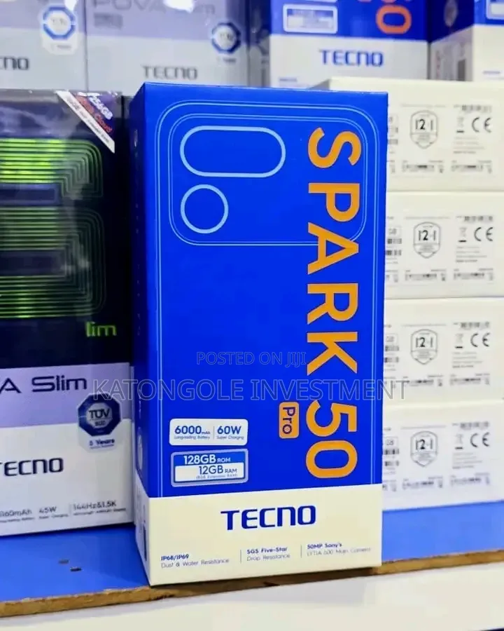New Tecno Spark 50 Pro 256 GB Orange