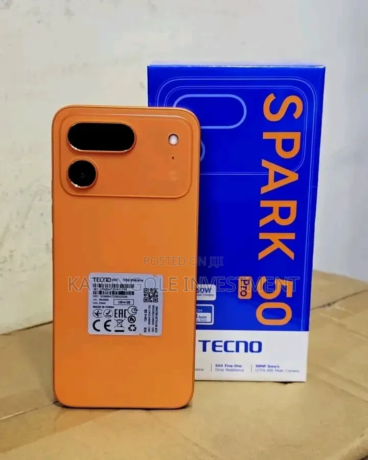 New Tecno Spark 50 Pro 256 GB Orange