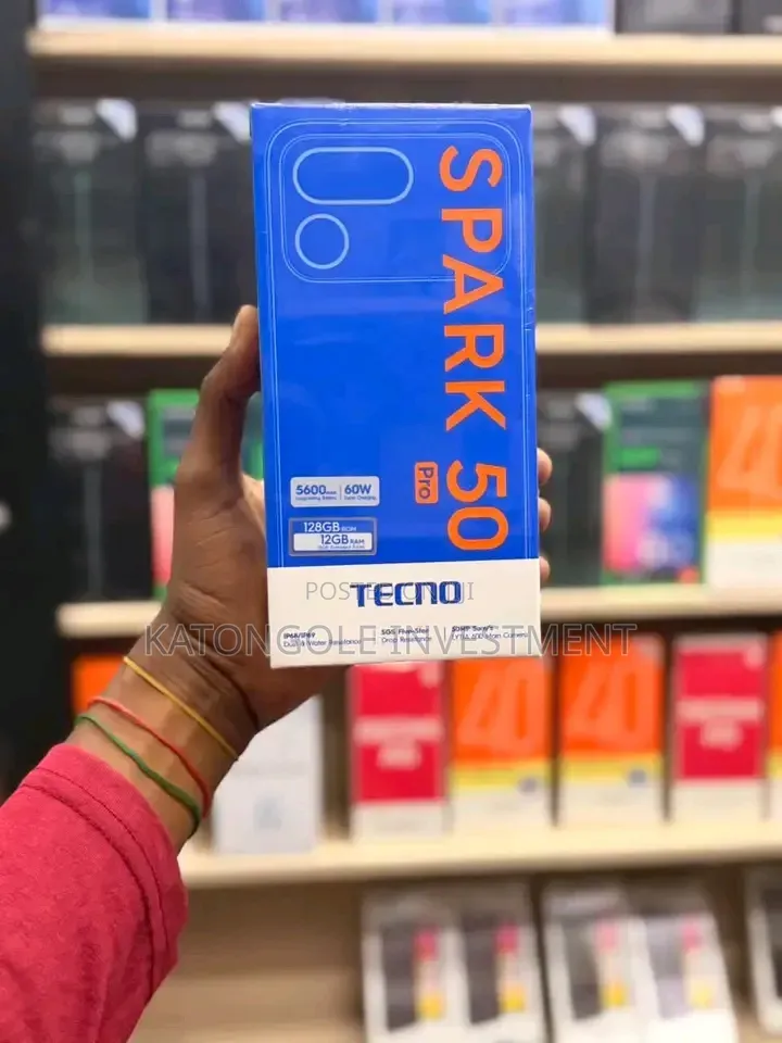 New Tecno Spark 50 Pro 256 GB Gray