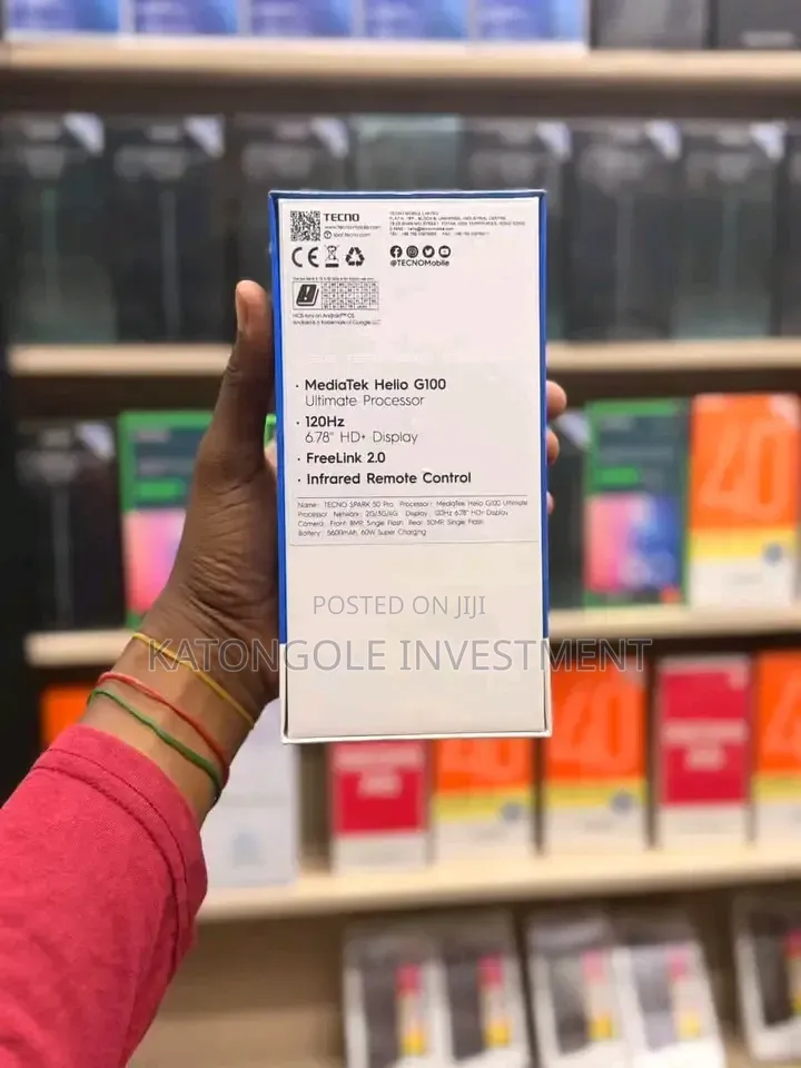 New Tecno Spark 50 Pro 256 GB Gray